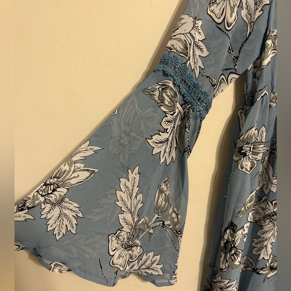 She & Sky Large NWT Floral Duster / Kimono / Bohemian Cardigan - Picture 4 of 5